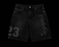 Born To Sin Denim Shorts
