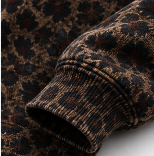 Leopard Zip Hoodie