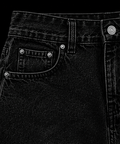 Born To Sin Denim Shorts